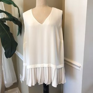 The Limited Pleated Top